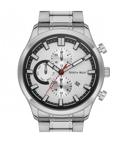 North West Çelik Kordon Analog Kol Saati NW-2116-B North West Çelik Kordon Analog Kol Saati NW-2116-B