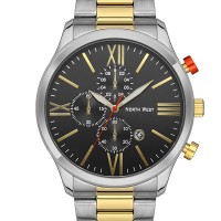 North West Çelik Kordon Analog Kol Saati NW-2115-B