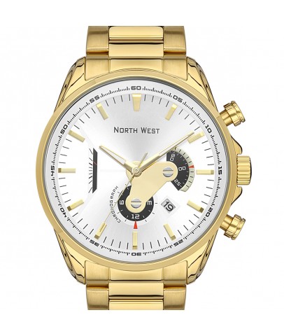 North West Çelik Kordon Analog Kol Saati NW-2107-D North West Çelik Kordon Analog Kol Saati NW-2107-D