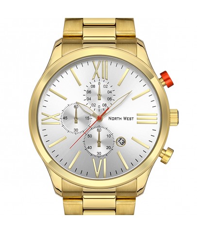 North West Çelik Kordon Analog Kol Saati NW-2115-D North West Çelik Kordon Analog Kol Saati NW-2115-D