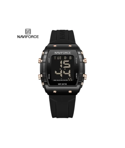 Naviforce 7102 Digital SiyahSilikon Kayış Kol Saati Naviforce 7102 Digital SiyahSilikon Kayış Kol Saati
