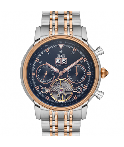 Tiger Analog Çelik Kordon Otomatik Erkek Kol Saati TI-599M F Tiger Analog Çelik Kordon Otomatik Erkek Kol Saati TI-599M F