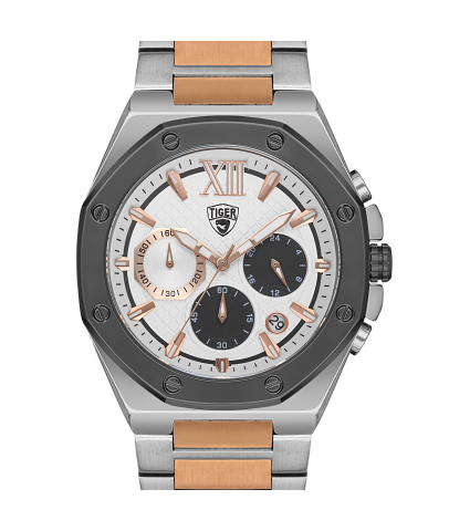 Tiger Analog Çelik Kordon Otomatik Erkek Kol Saati TI-602M F  Tiger Analog Çelik Kordon Otomatik Erkek Kol Saati TI-602M F