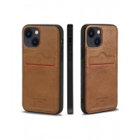 Kartlı Deri Kılıf Xiaomi Redmi Note 10 4G Koyu Kahve Kartlı Deri Kılıf Xiaomi Redmi Note 10 4G Koyu Kahve