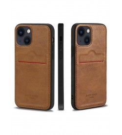 Kartlı Deri Kılıf Xiaomi Redmi Note 10 4G Koyu Kahve Kartlı Deri Kılıf Xiaomi Redmi Note 10 4G Koyu Kahve