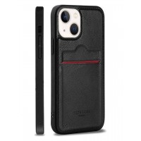 Kartlı Deri Kılıf Xiaomi Redmi Note 10 4G Siyah Kartlı Deri Kılıf Xiaomi Redmi Note 10 4G Siyah