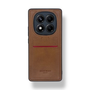 Redmi Note 14 Pro 4G Kartlıklı Lüx Deri Kılıf Açık Kahverengi Redmi Note 14 Pro 4G Kartlıklı Lüx Deri Kılıf Açık Kahverengi
