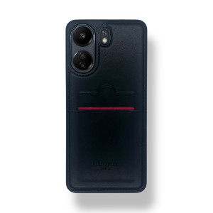 Redmi 13C Kartlıklı Lüx Deri Kılıf Siyah Redmi 13C Kartlıklı Lüx Deri Kılıf Siyah