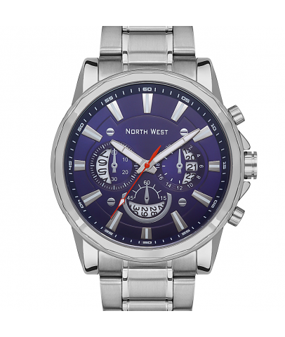 North West Çelik Kordon Analog Kol Saati NW-2102-E