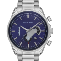 North West Çelik Kordon Analog Kol Saati NW-2107-C
