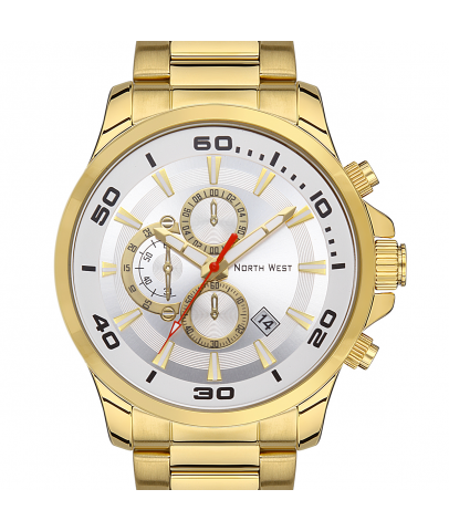 North West Çelik Kordon Analog Kol Saati NW-2104-D North West Çelik Kordon Analog Kol Saati NW-2104-D