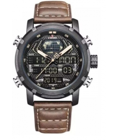 Naviforce Erkek Kol Saati Deri Kordon NF9110-BRB 10054 Naviforce Erkek Kol Saati Deri Kordon NF9110-BRB 10054