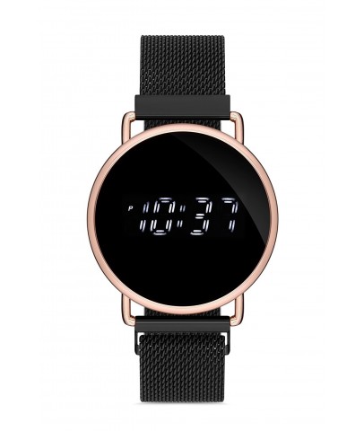 Royal Club De Polo Barcelona Siyah Rose Gold Kadın Hasır Kordon Dijital Kol Saati Royal Club De Polo Barcelona Siyah Rose Gold Kadın Hasır Kordon Dijital Kol Saati