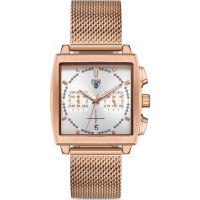 Tiger Rose Gold Hasır Bilezik Fonksiyonlu Erkek Kol Saati