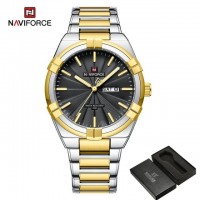 Naviforce Digital Analog Çelik Kayışlı Kol Saati 1003