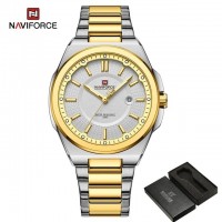 Naviforce Digital Analog Çelik Kayışlı Kol Saati 1002