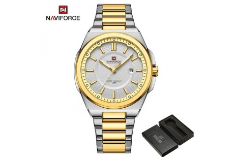 Naviforce Digital Analog Çelik Kayışlı Kol Saati 1002 Naviforce Digital Analog Çelik Kayışlı Kol Saati 1002
