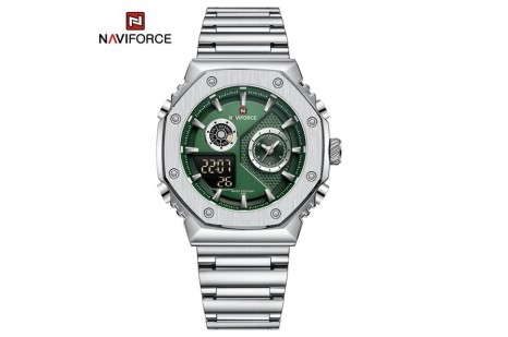 Naviforce Digital Analog Çelik Kayışlı Kol Saati 10010 Naviforce Digital Analog Çelik Kayışlı Kol Saati 10010